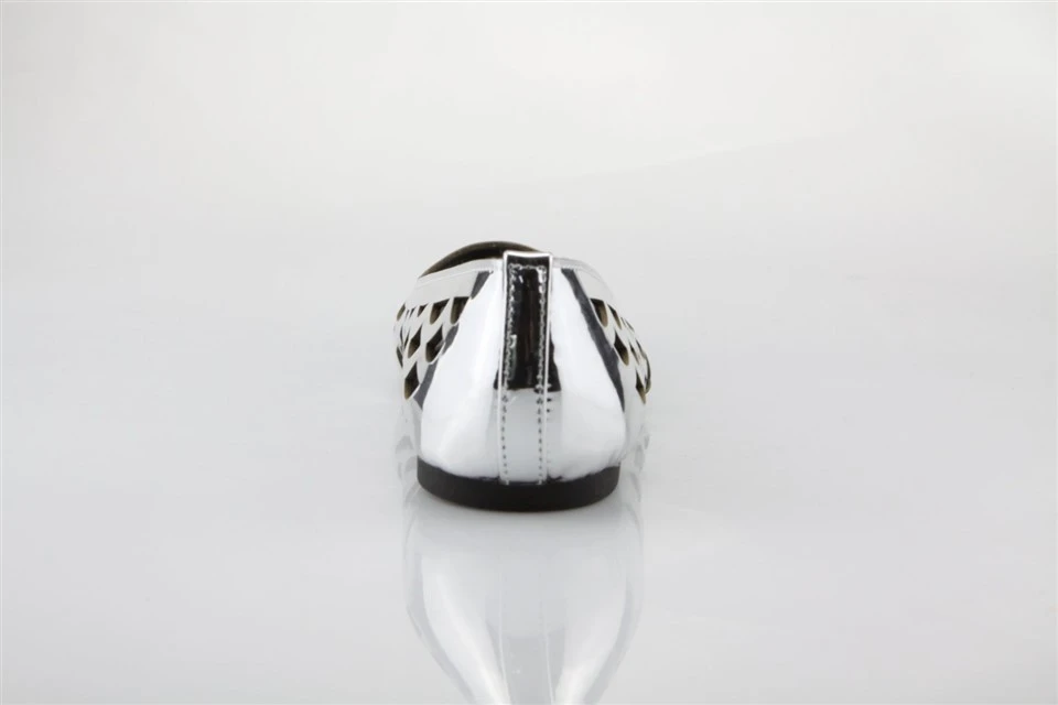 Ladies Sliver Slingback Flats best